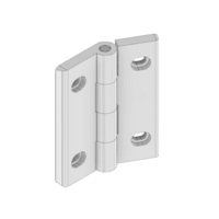 51-030-1 MODULAR SOLUTIONS ALUMINUM HINGE<br>45 BUTT W/HARDWARE